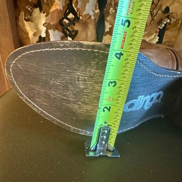 Dingo Tan Leather Western Ankle Boots - Picture 12 of 13